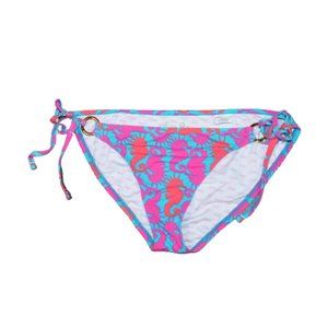 Lilly Pulitzer Boardwalk String Bikini Bottom Snorkel Blue Hold Your Horses